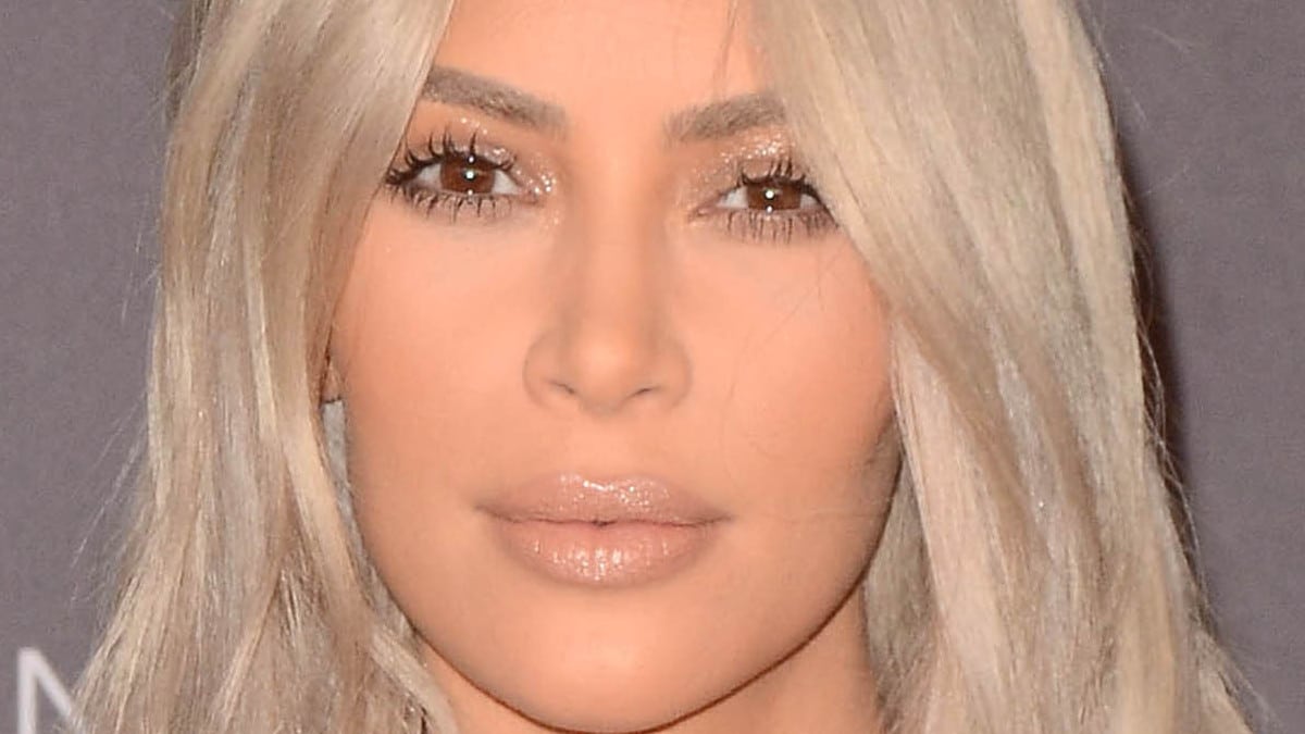 kim kardashian blonde