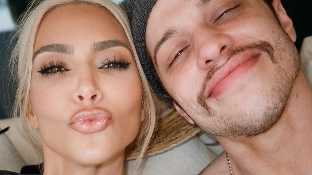 Kim Kardashian and Pete Davidson