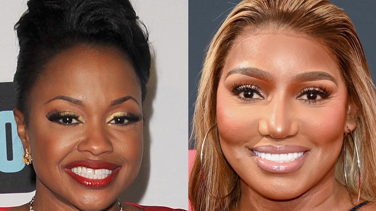 RHOA: NeNe Leakes and Phaedra Parks twinning with lengthy blonde hair take pleasure in night time out 