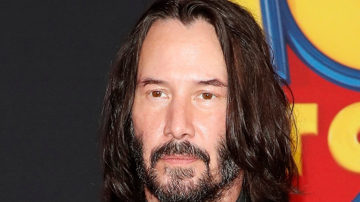 Keanu Reeves at the Toy Story 4 premiere.