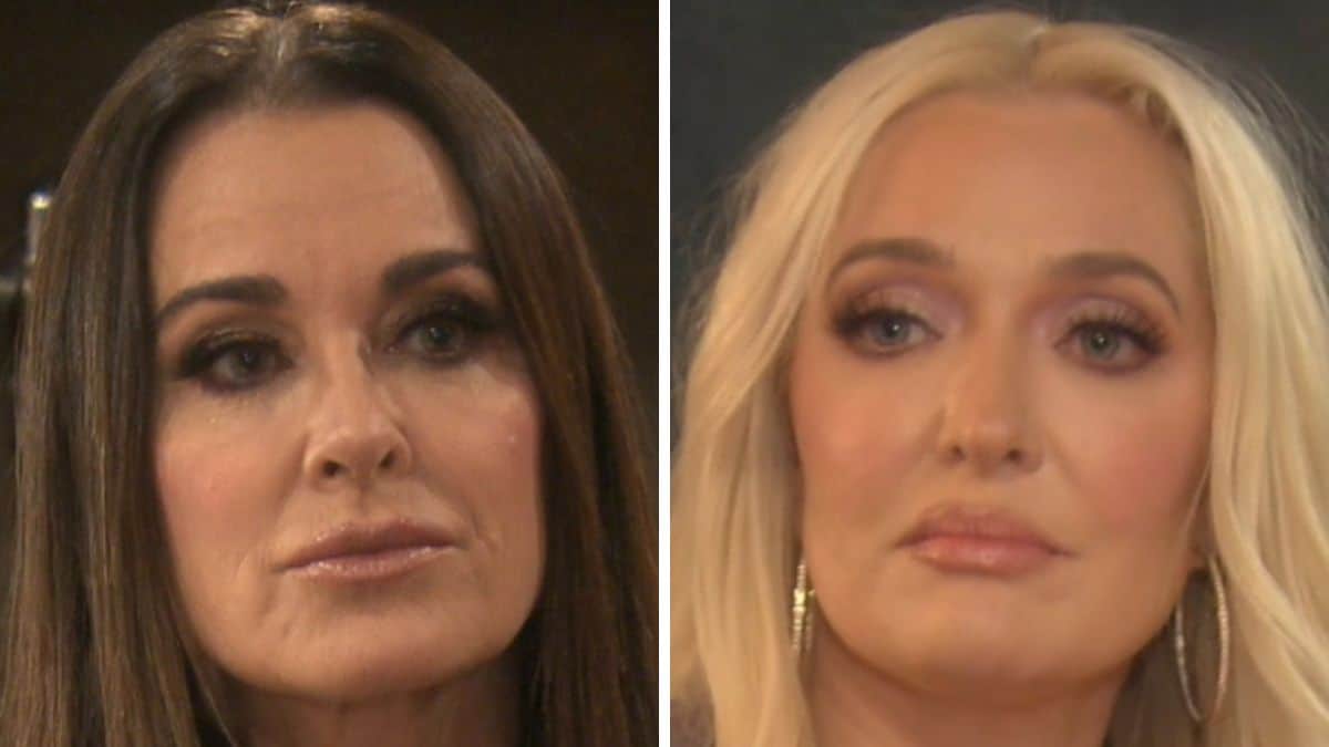 Kyle and Erika from RHOBH has out their latest fight.