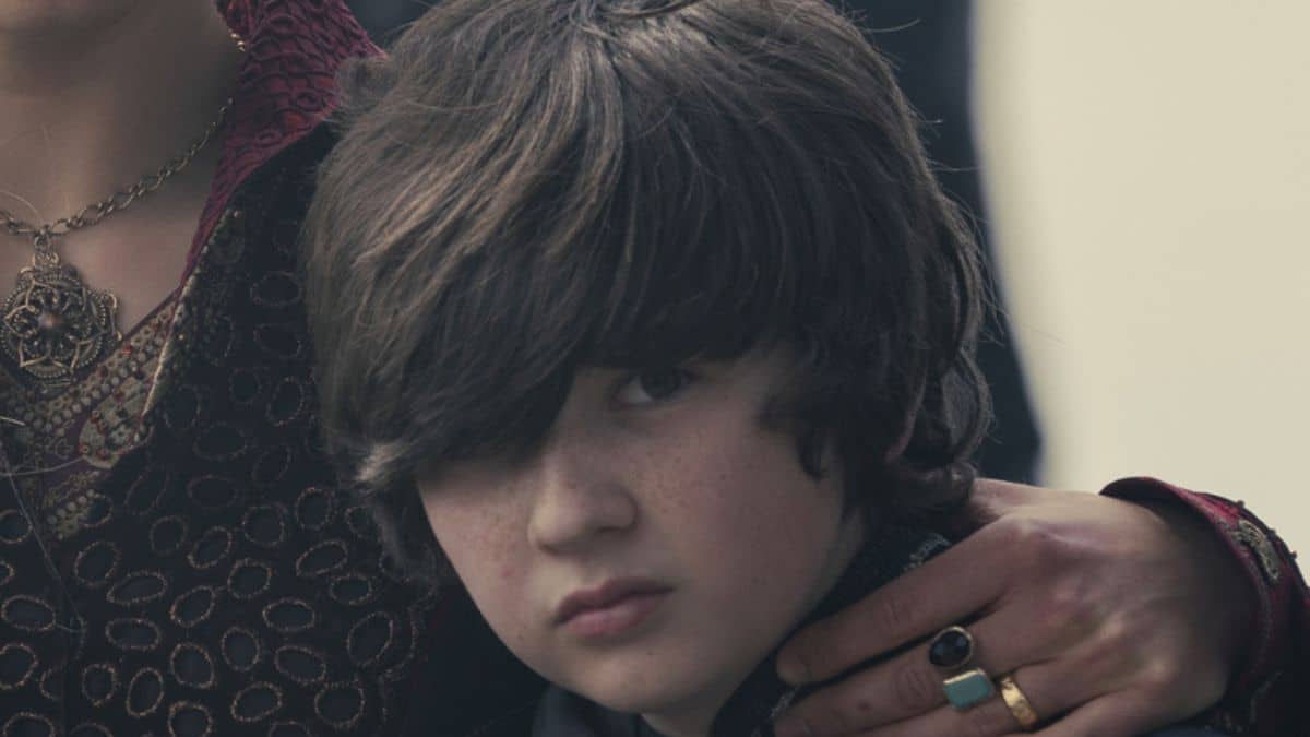 Leo Hart stars as Young Jacaerys Targaryen in Episode 7 of HBO's House of the Dragon Season 1