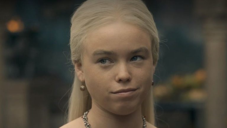 Milly Alcock stars as Princess Rhaenyra Targaryen in Episode 4 of HBO's House of the Dragon Season 1