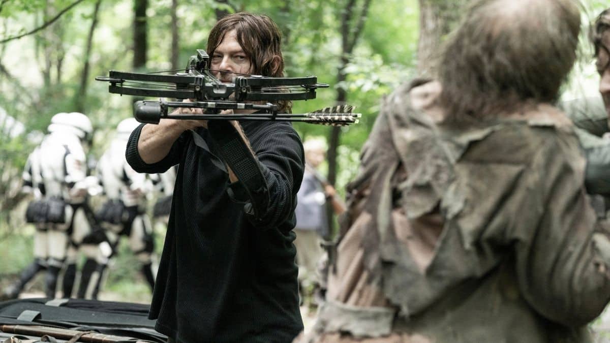 Norman Reedus stars as Daryl Dixon, as seen in Episode 10 of AMC's The Walking Dead Season 11