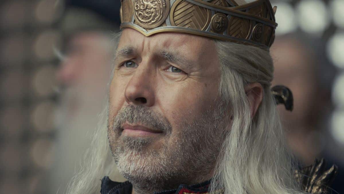 Paddy Considine stars as King Viserys Targaryen, as seen in Episode 2 of HBO's House of the Dragon Season 1