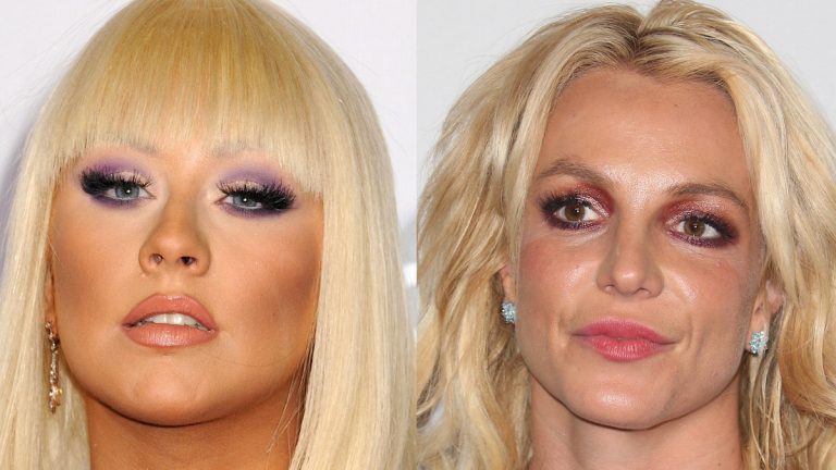 Christina Aguilera and Britney Spears
