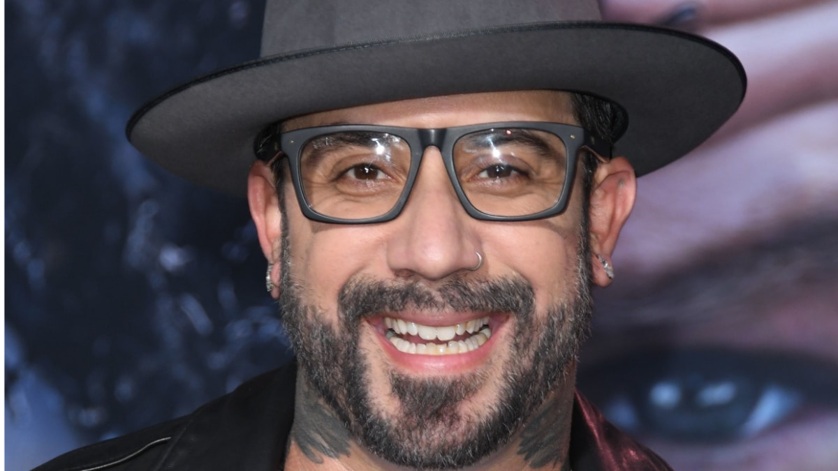 AJ McLean pictured