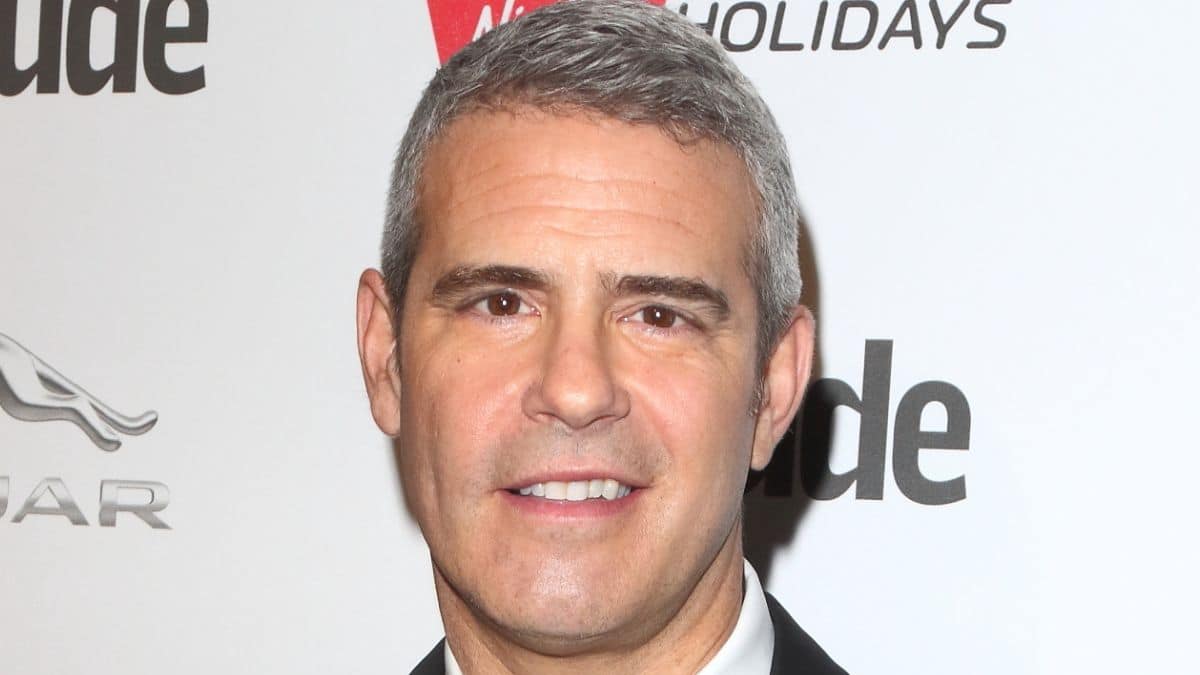 Andy Cohen on the red carpet.