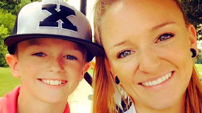 Bentley Edwards and Maci Bookout of Teen Mom: The Next Chapter