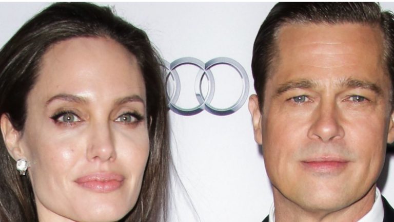 Angelina Jolie and Brad Pitt before the divorce