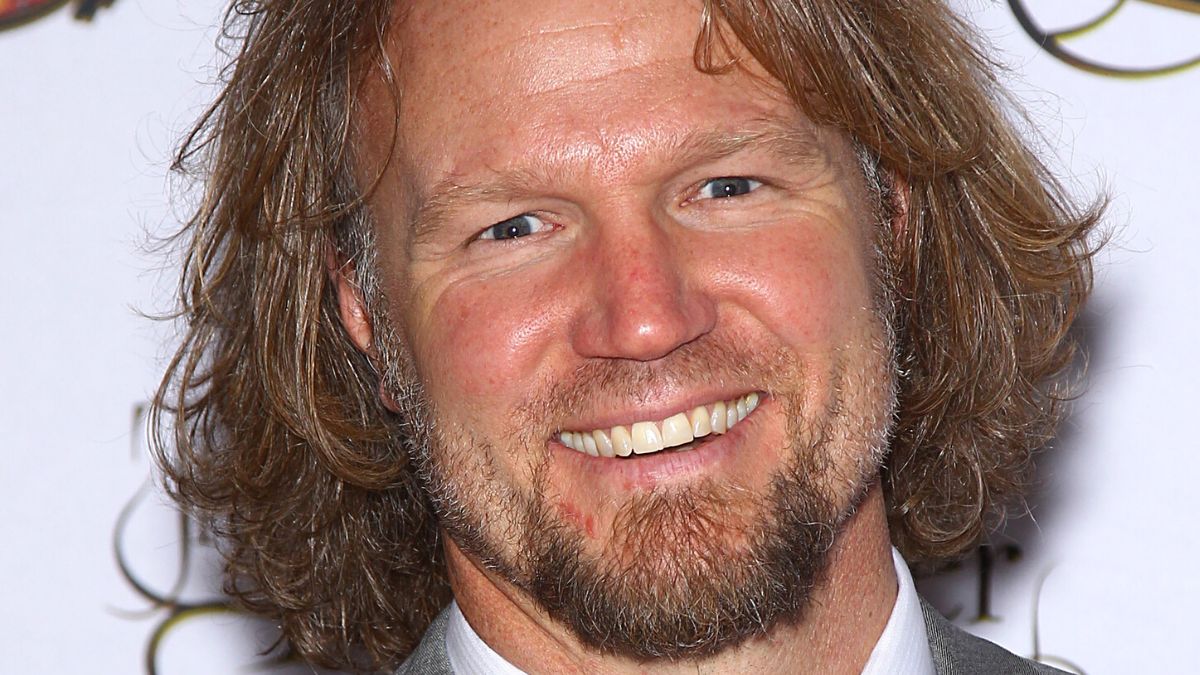 Kody Brown of Sister Wives on the red carpet