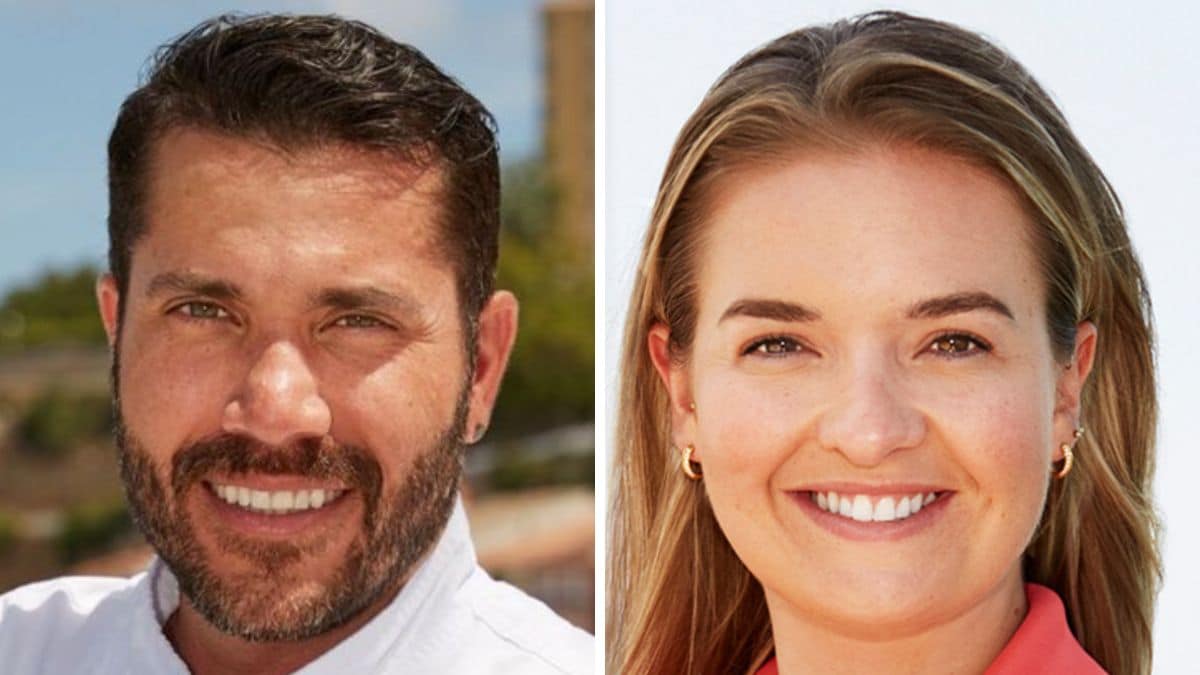 Daisy Kelliher and Marcos Spaziani from Below Deck Sailing Yacht Season 3