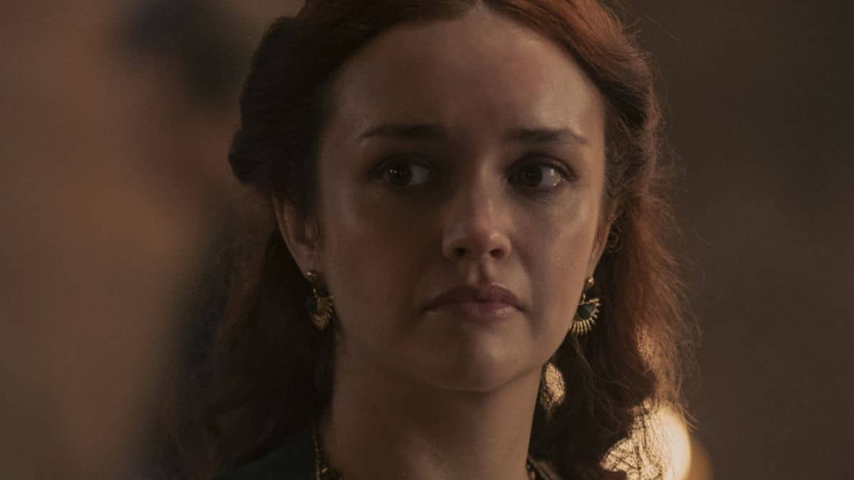 Olivia Cooke stars as Alicient Hightower, as seen in Episode 8 of HBO's House of the Dragon Season 1