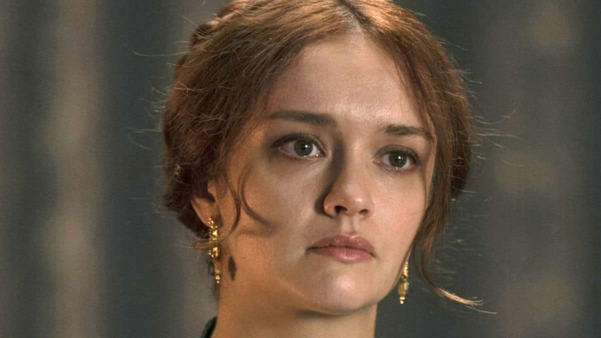 Close up shot of Olivia Cooke