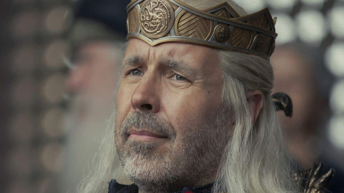Paddy Considine stars as King Viserys Targaryen, as seen in Episode 1 of HBO's House of the Dragon Season 1