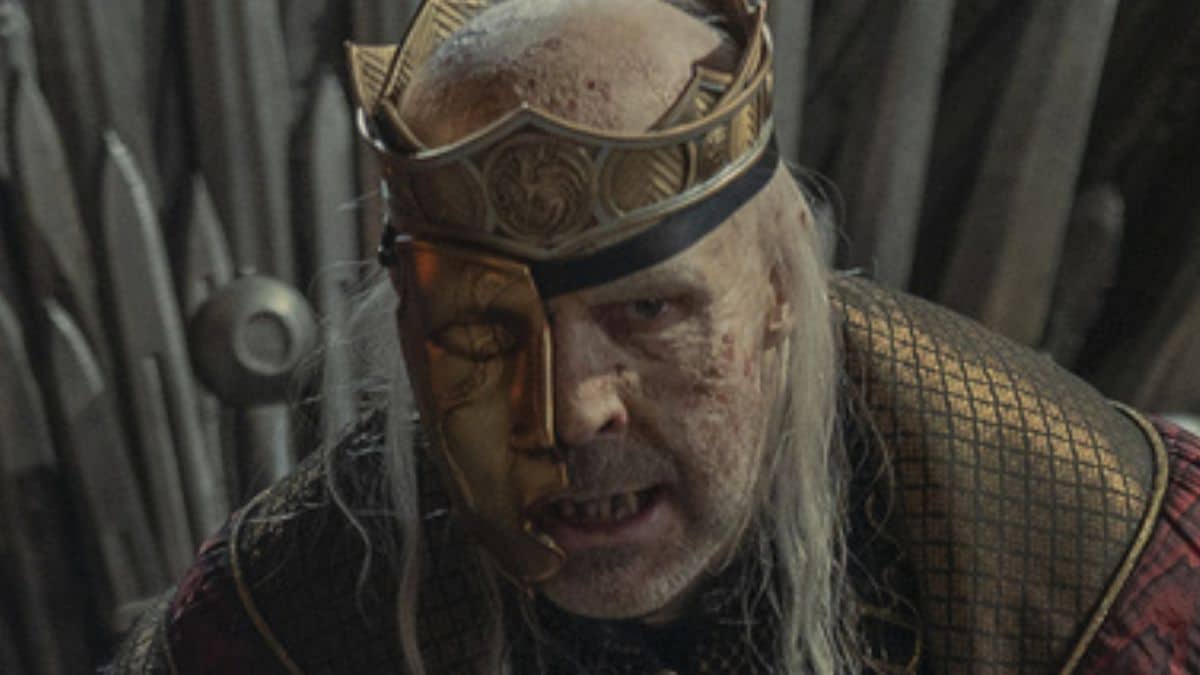 Paddy Considine stars as King Viserys Targaryen in Episode 8 of HBO's House of the Dragon Season 1