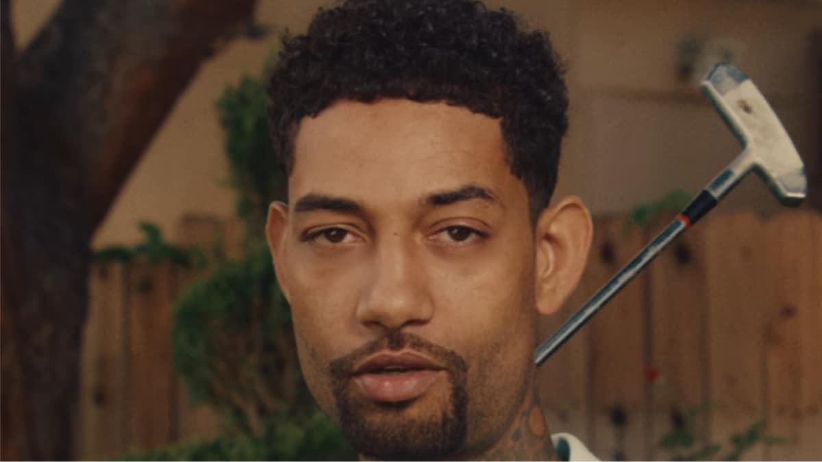 PnB Rock in his music video.