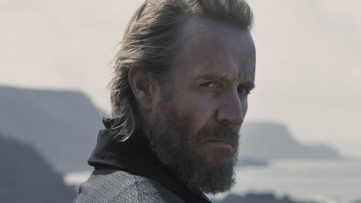 Rhys Ifans stars as Otto Hightower, as seen in Episode 1 of HBO's House of the Dragon Season 1