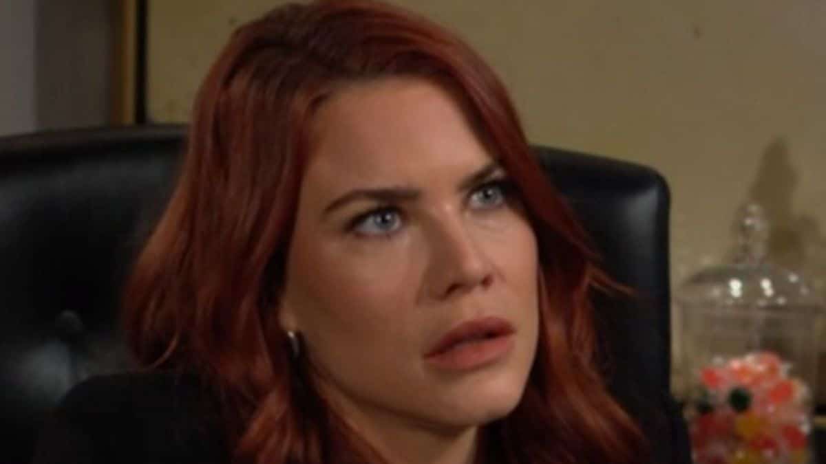 Courtney Hope as Sally Spectra on The Young and the Restless.