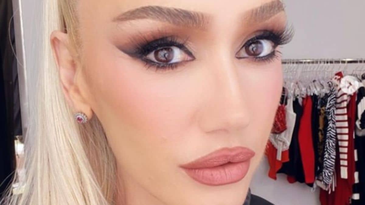 Gwen Stefani close up