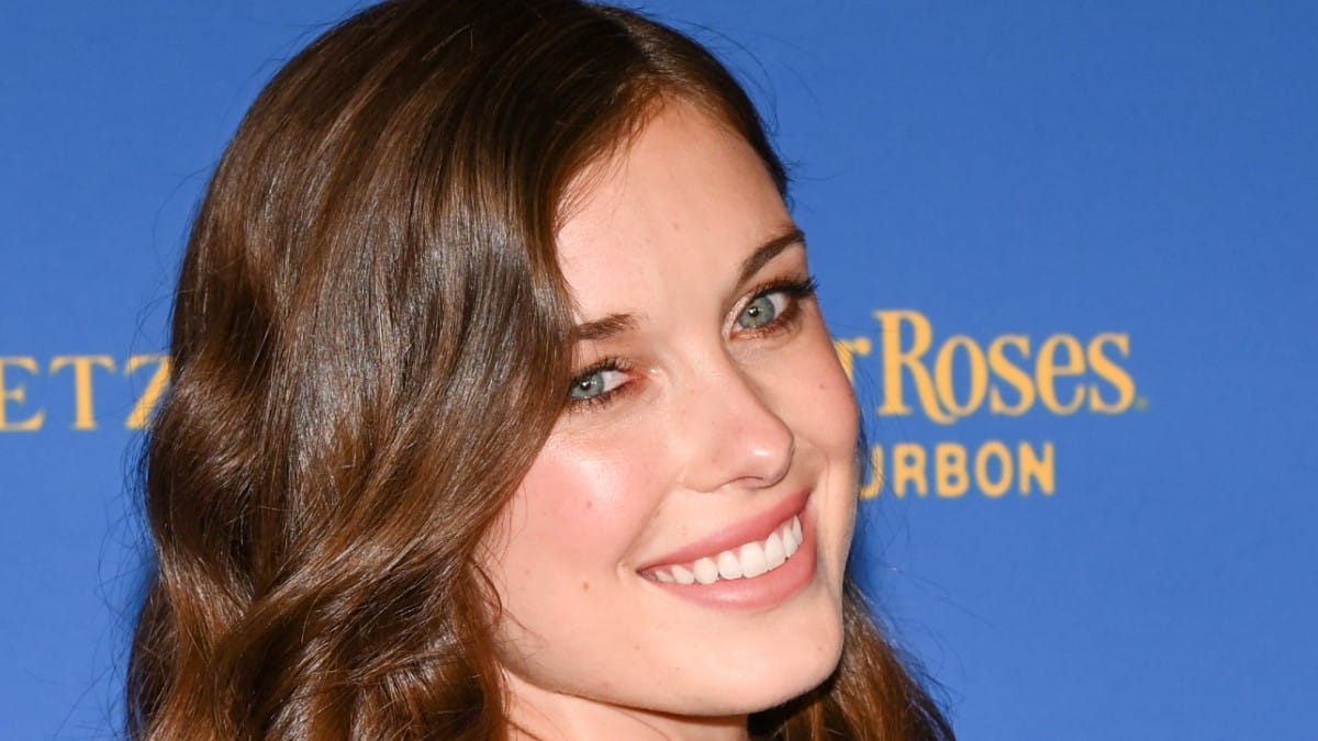 Katelyn MacMullen on the red carpet.