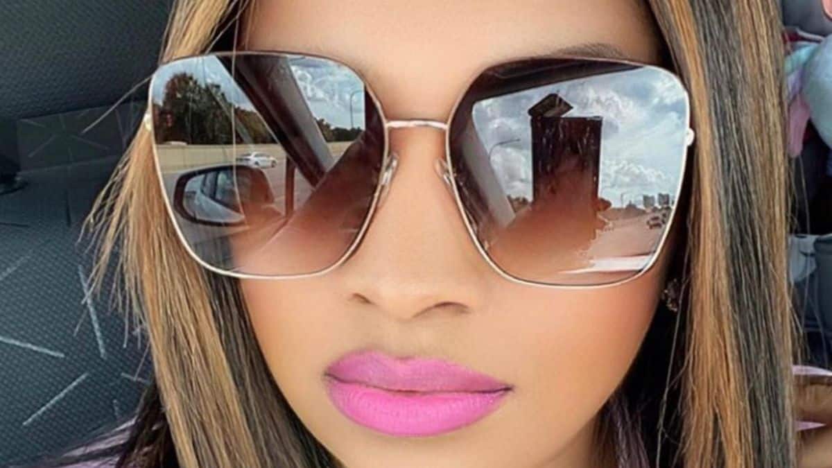 90 Day Fiance star Anny Francisco wears pink sweatsuit for trip to South Carolina.