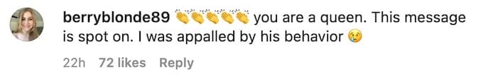Comment on Brittany's post