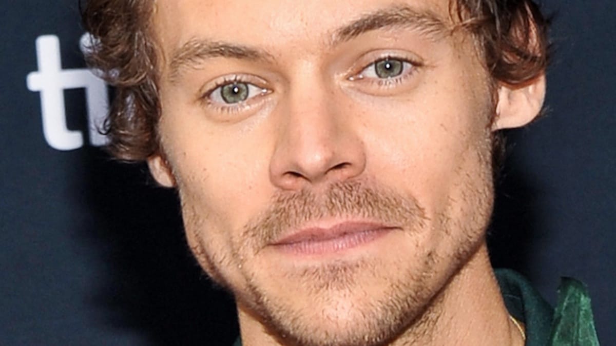 Close-up of Harry Styles
