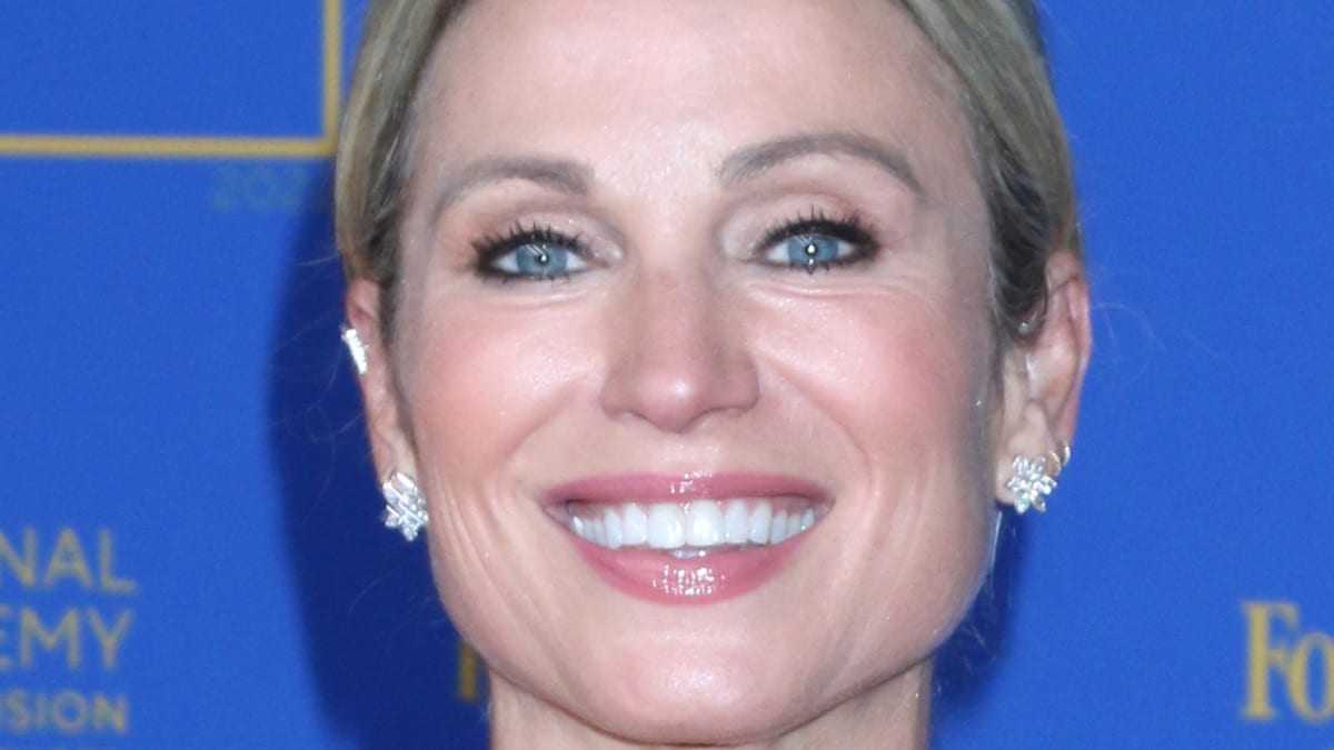 Amy Robach attends the 49th Daytime Emmys Awards