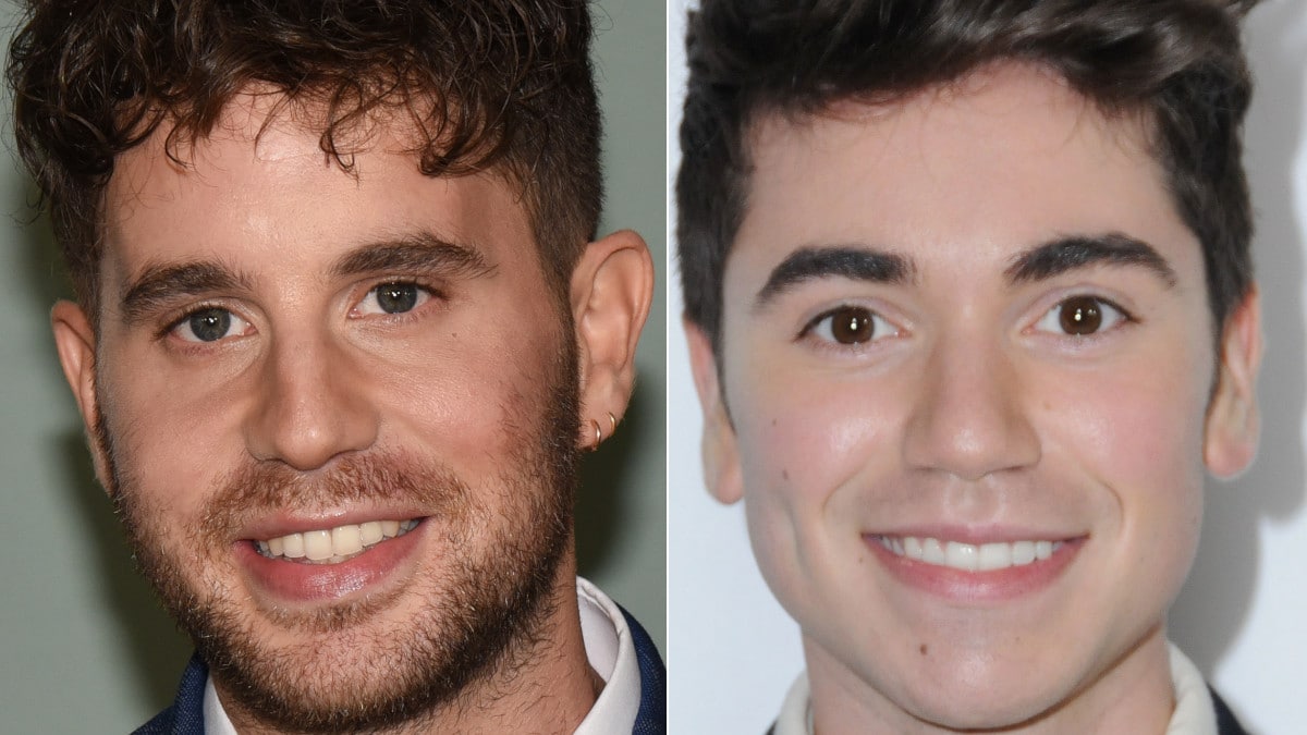 Ben Platt attends the premiere of The People We Hate At The Wedding, and Noah Galvin attends ABC Television Group TCA Winter Press Tour