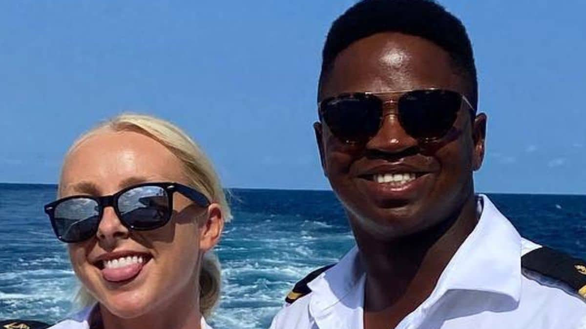 Courtney Veale and Zee Dempers from Below Deck Med.