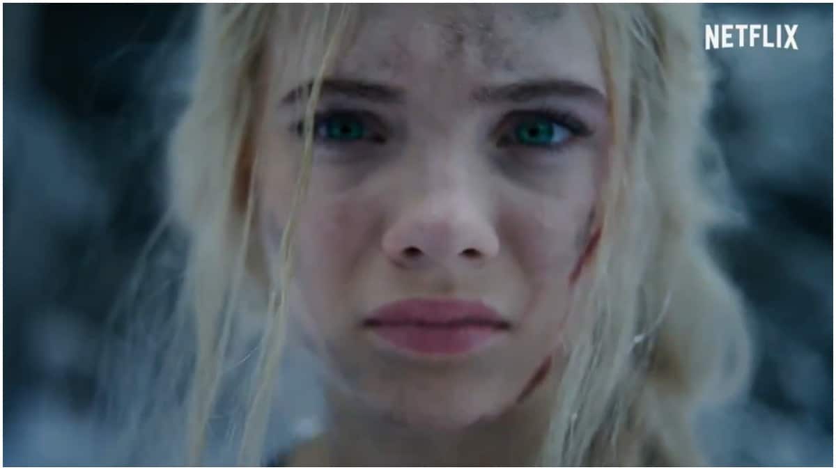 Freya Allan stars as Ciri, as seen in Season 2 of The Witcher