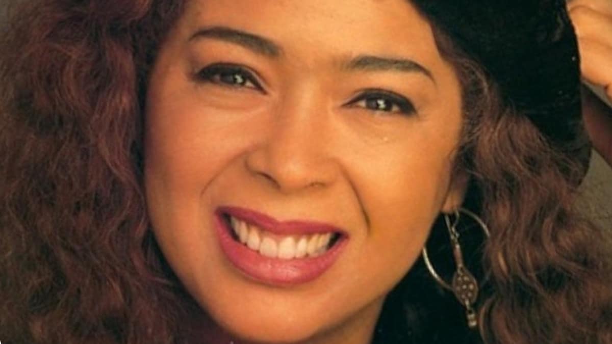 Irene Cara poses for a closeup selfie on her Instagram