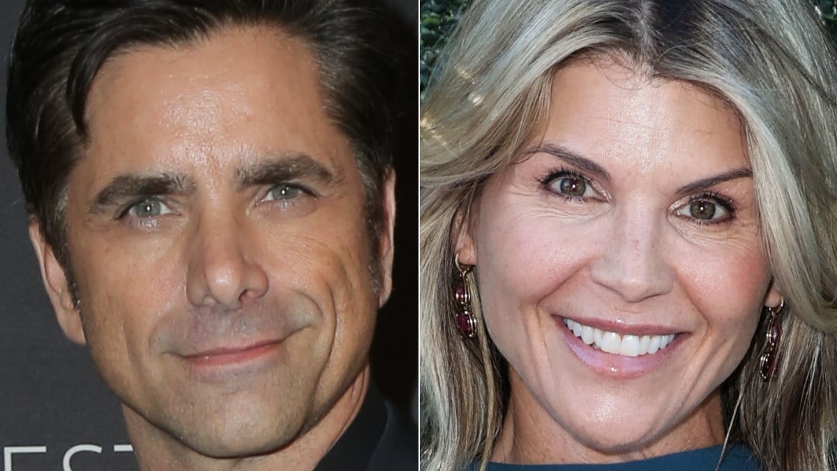 John Stamos attends 2018 PaleyFest Fall TV Previews and Lori Loughlin poses at HollyRod Foundation's DesignCare 2022 Gala.