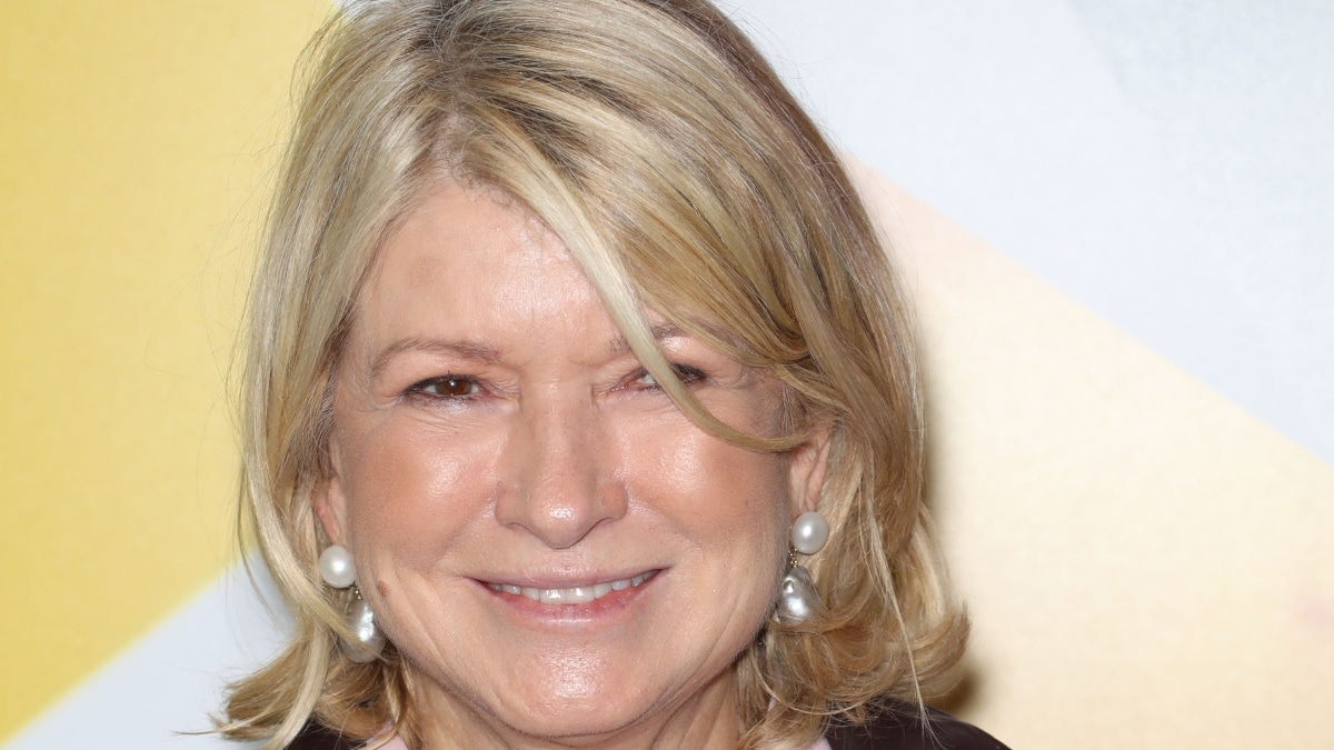 Martha Stewart up close