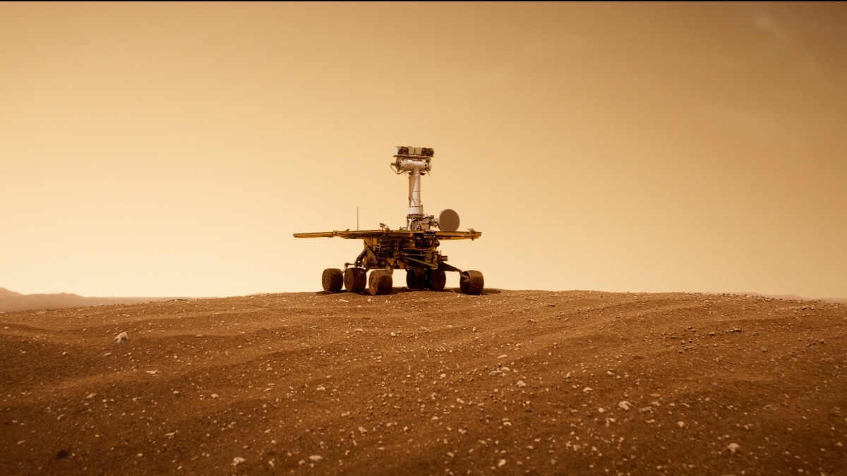 Opportunity rover from the documentary Good Night Oppy.