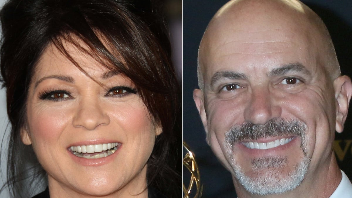 Valerie Bertinelli attends the 2012 People's Choice Awards and Tom Vitale the 2019 Daytime Emmy Awards