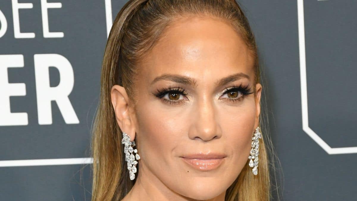 Jennifer Lopez at the 2020 Critics Choice Awards.