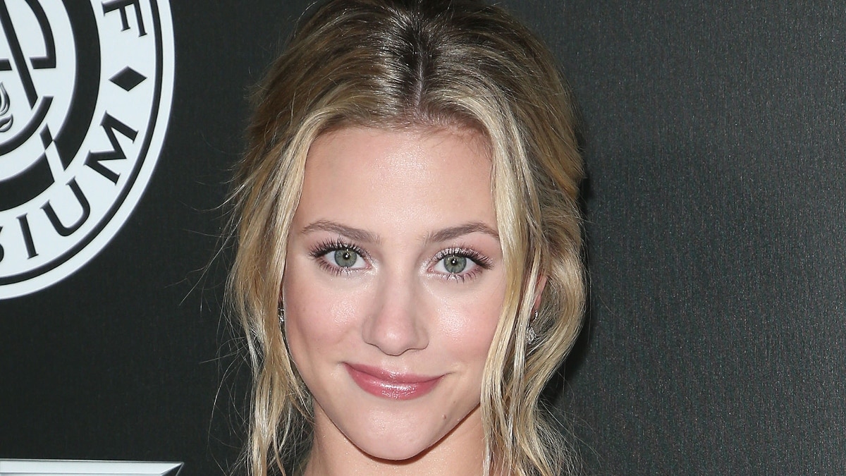 Lili Reinhart stuns in sheer sparkly costume for Número Netherlands