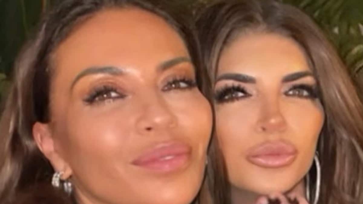 RHONJ stars Dolores Catania and Teresa Giudice vacation together with their men.