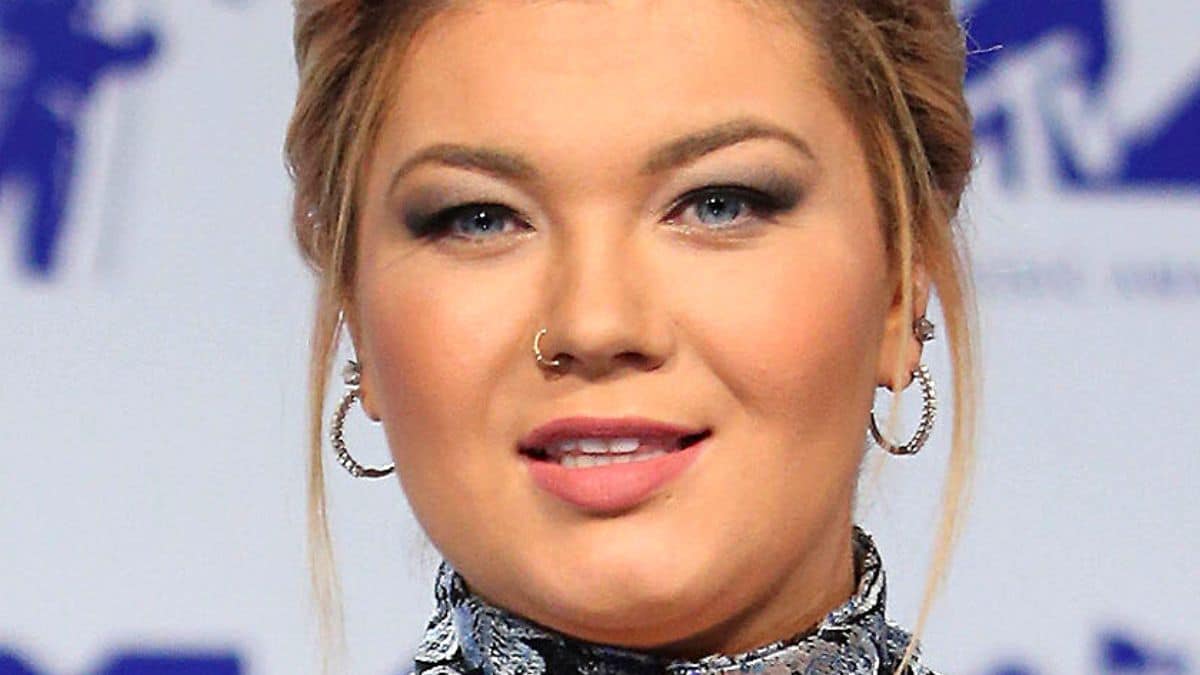 Teen Mom star Amber Portwood on the red carpet