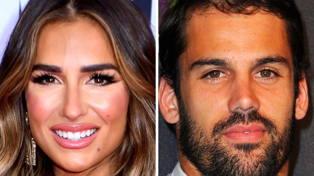 Jessie James Decker and husband Eric stand up shut and private for cookies and milk