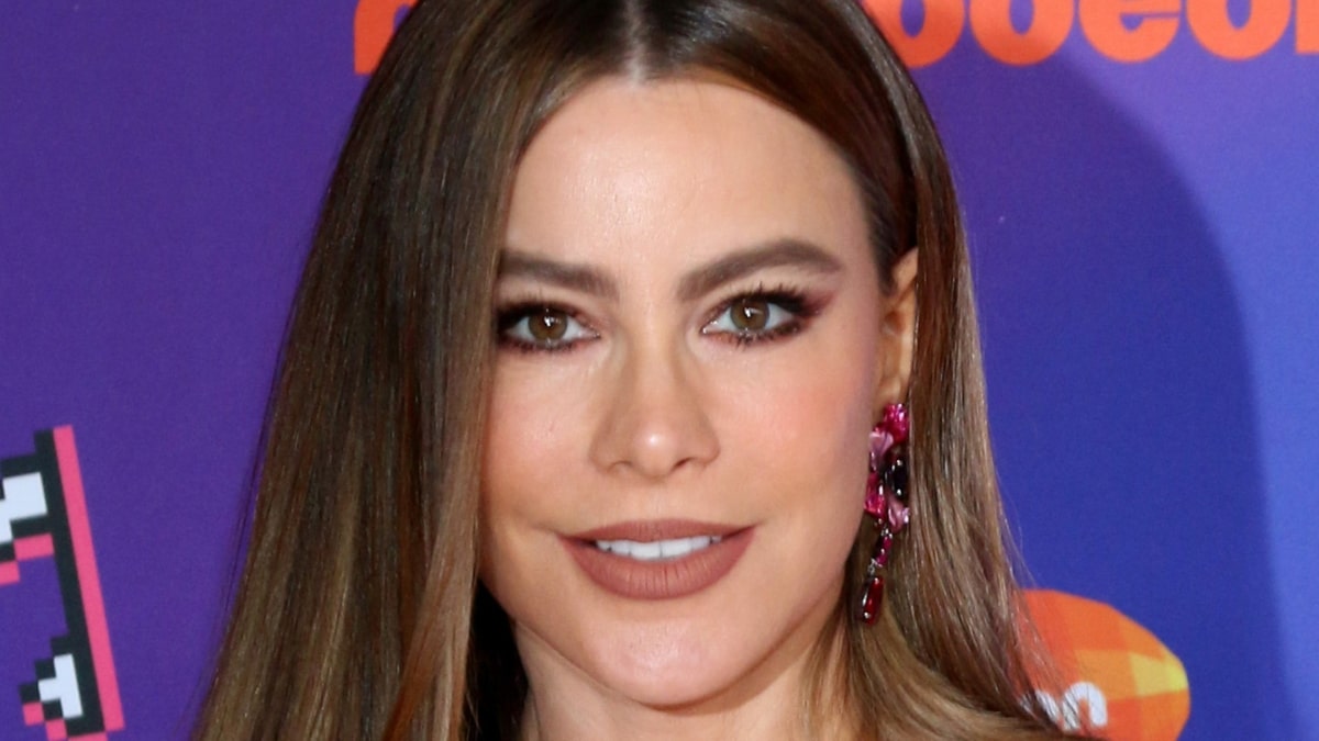 Sofia Vergara stuns in sizzling pink and denim for contemporary take a look at her clothes line