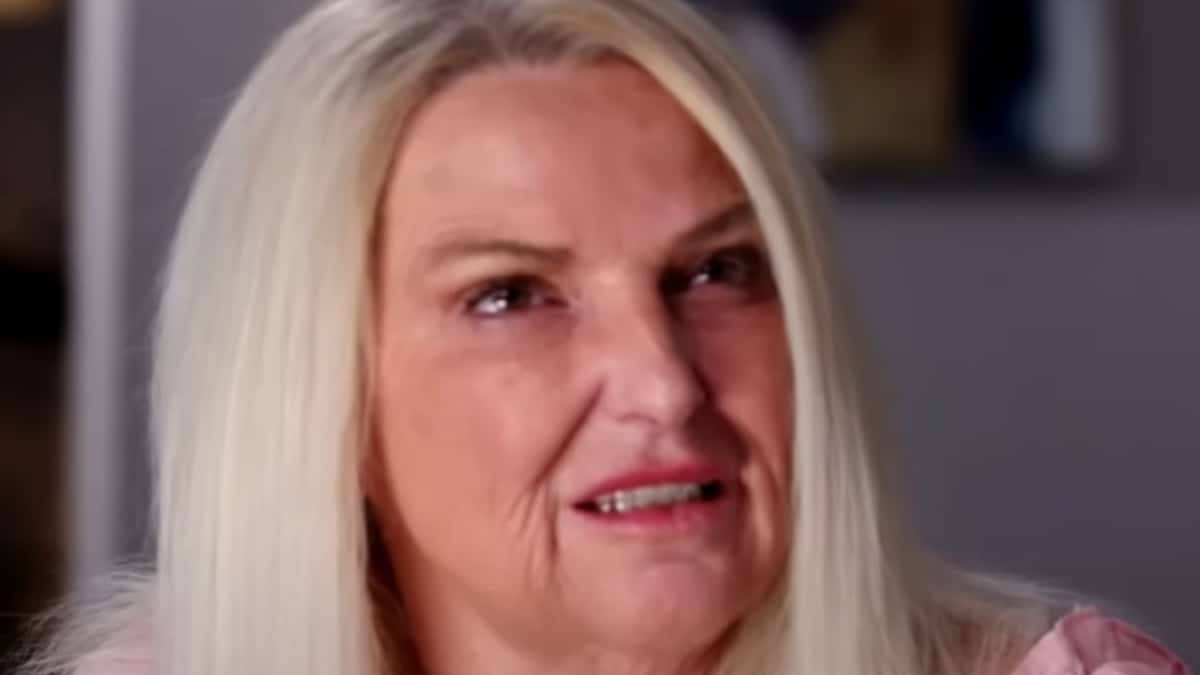 A close-up screen grab of Angela Deem from 90 Day Fiance: Happily Ever After?