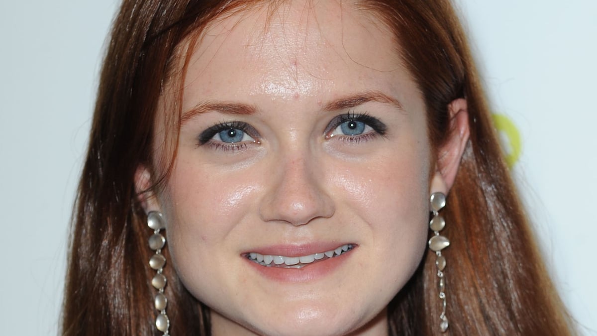 Bonnie Wright stuns in red lace for Big Easy fun