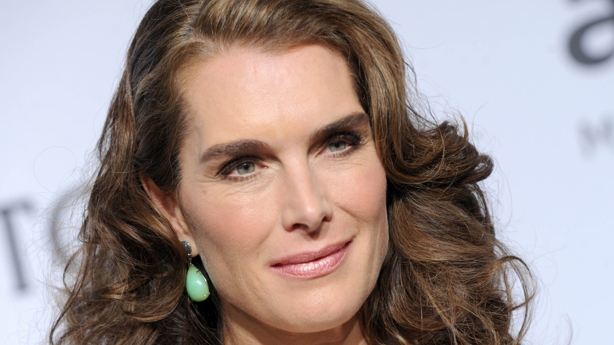 A close-up photo of Brooke Shields smiling.