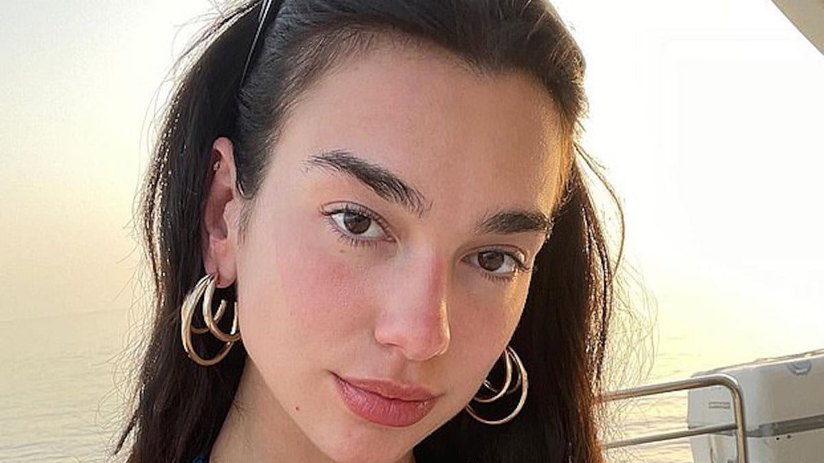 Dua Lipa reveals flexibility and power with headstand to kick off 2023