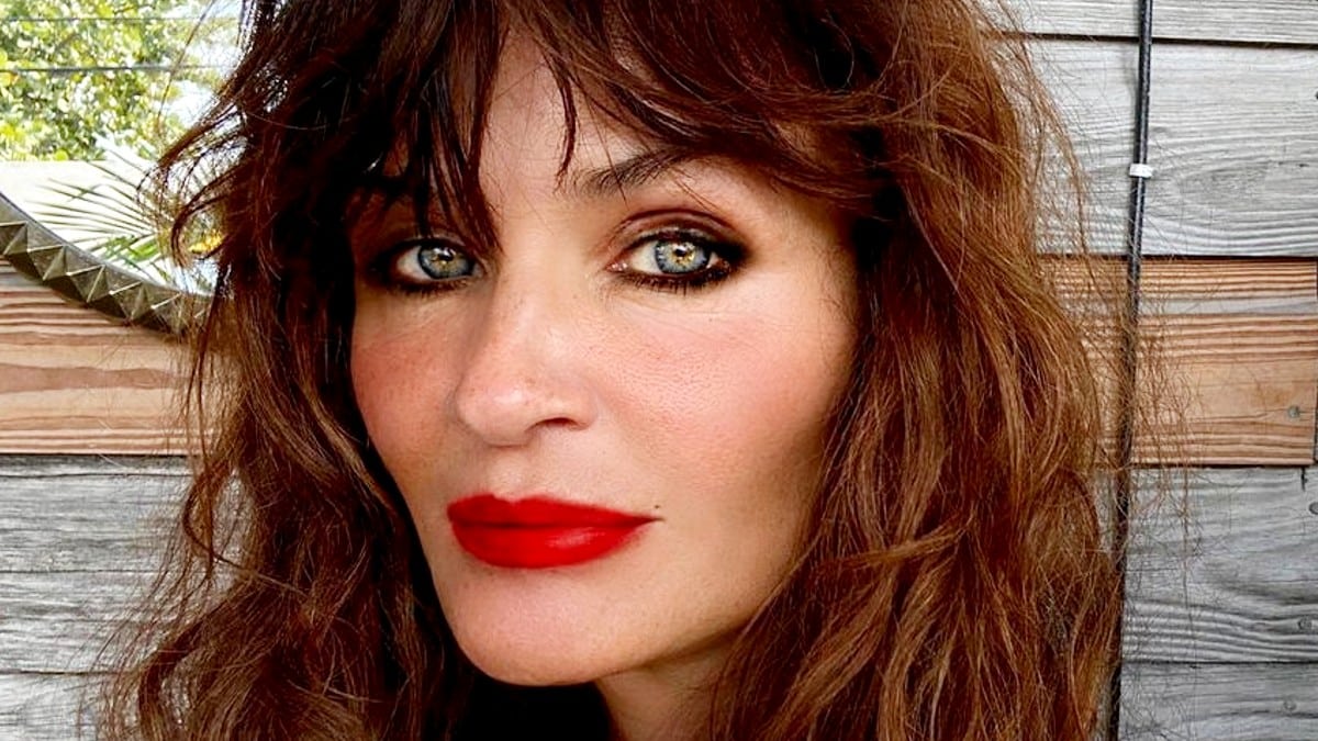 Mannequin Helena Christensen is the essence of magnificence for ‘rear window’ shoot