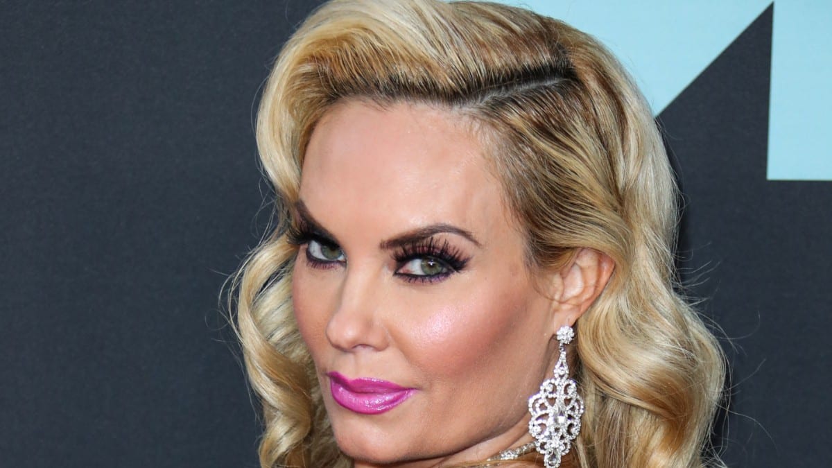 Coco Austin on the red carpet.