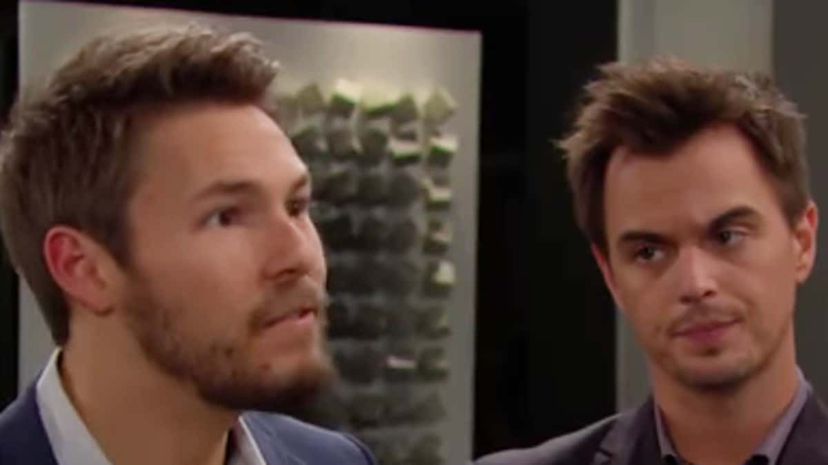 Scott Clifton and Darin Brooks as Liam and Wyatt on The Bold and the Beautiful.